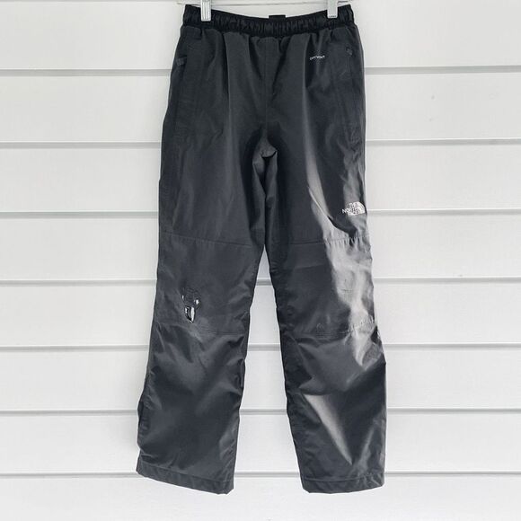 North Face Kids Pull On Elastic Waist Ski Snow Pants Size Medium 10/12 - Picture 3 of 14